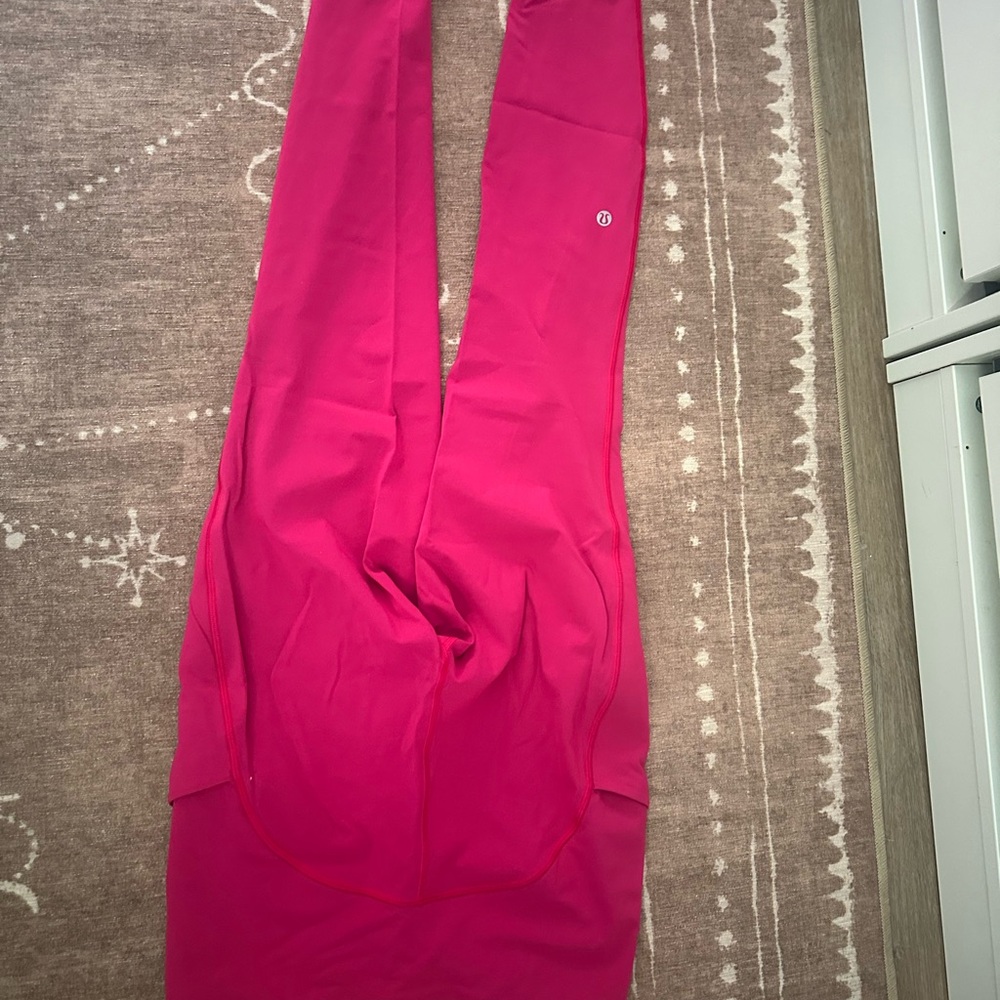 Lululemon Athletica Bright Pink Leggings